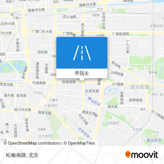 松榆南路地图