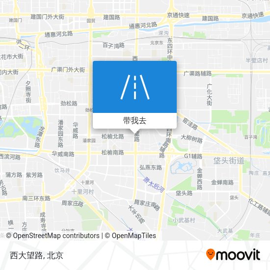 西大望路地图