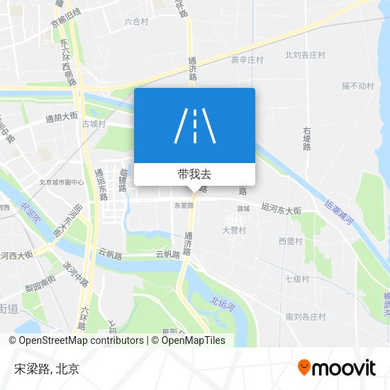 宋梁路地图