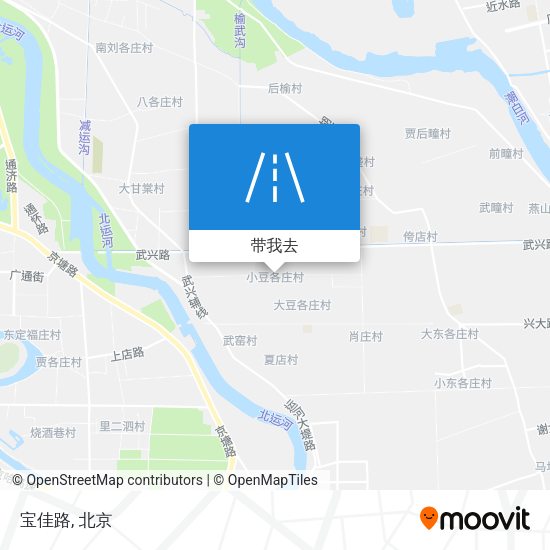 宝佳路地图