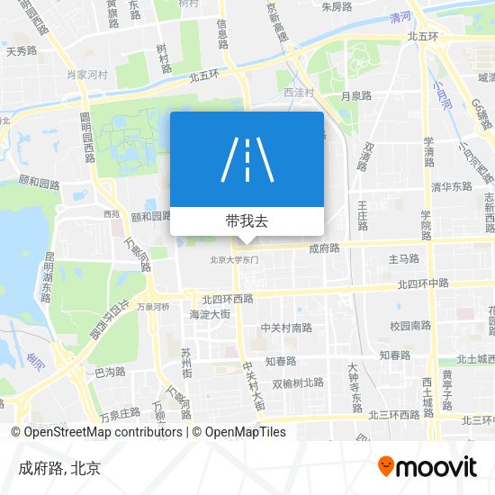成府路地图