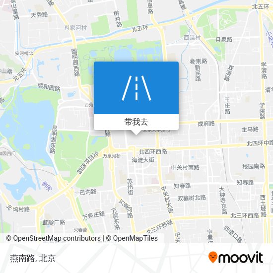 燕南路地图