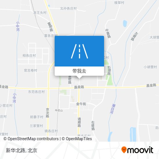 新华北路地图