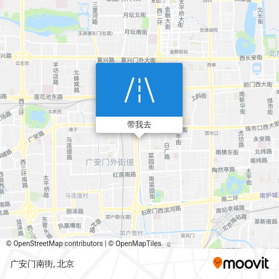广安门南街地图