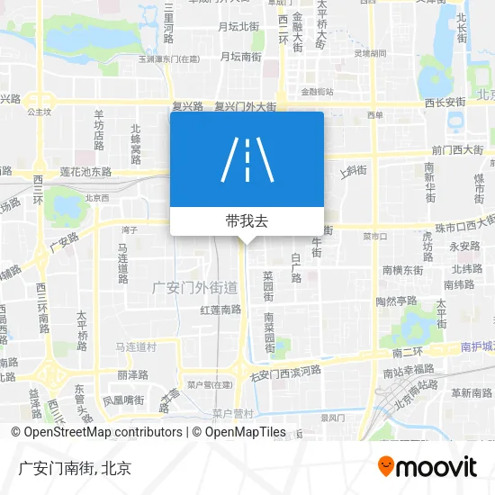 广安门南街地图