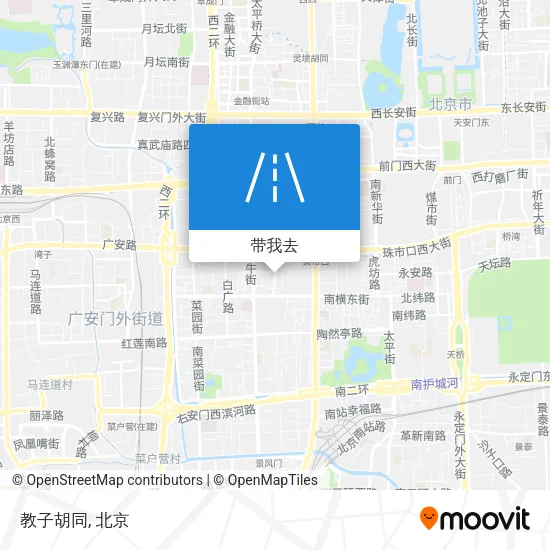 教子胡同地图
