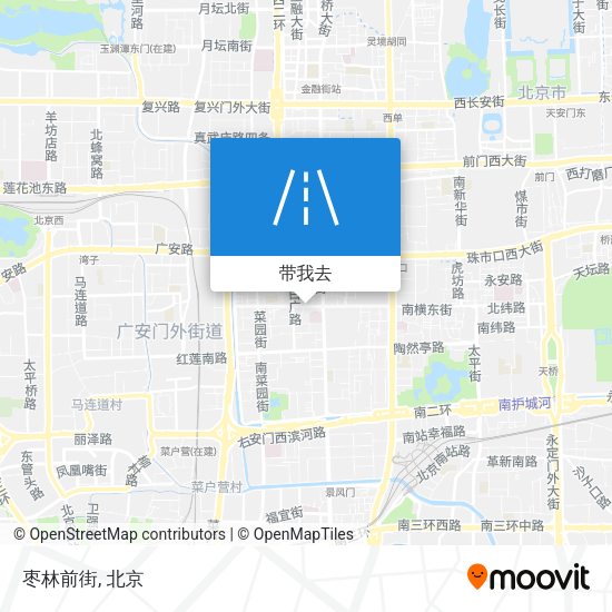 枣林前街地图