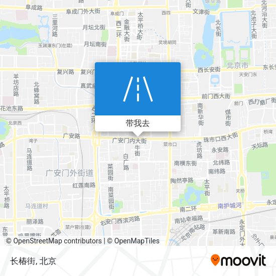 长椿街地图