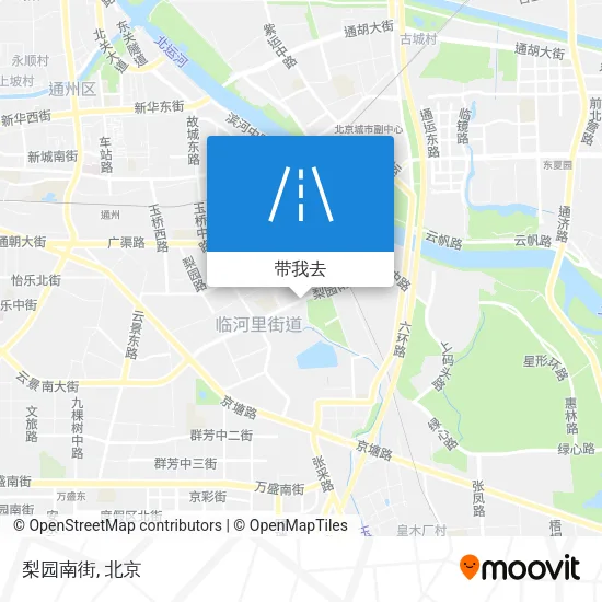 梨园南街地图