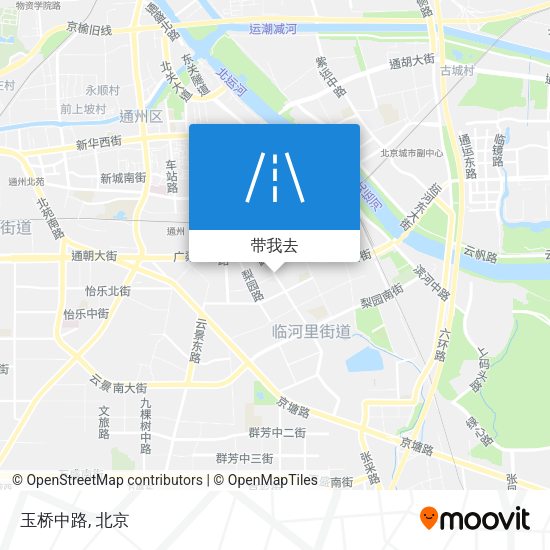 玉桥中路地图