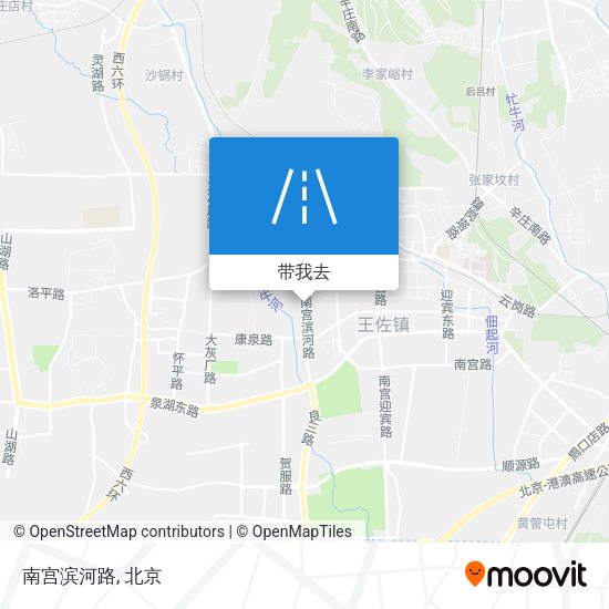 南宫滨河路地图