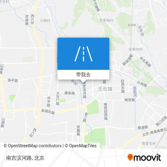 南宫滨河路地图
