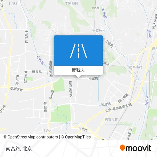 南宫路地图