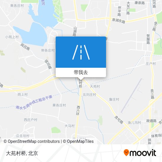 大苑村桥地图