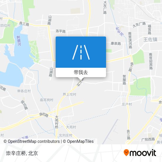 崇辛庄桥地图