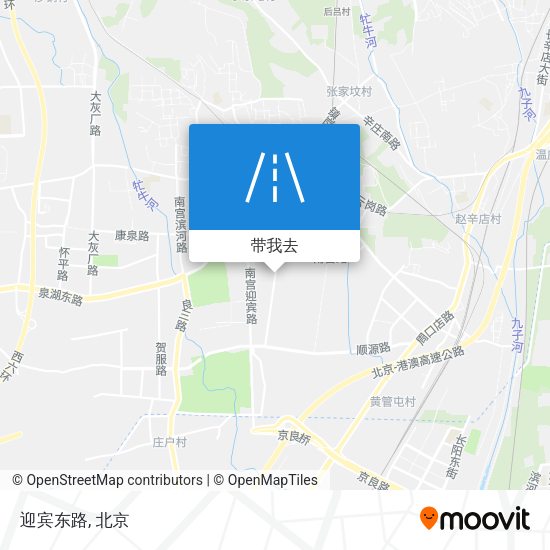 迎宾东路地图