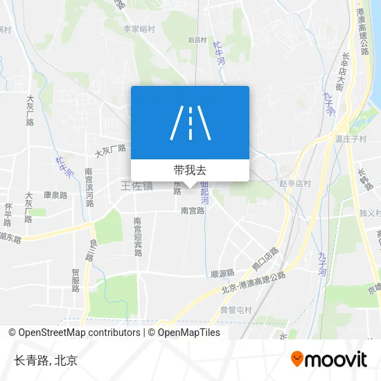 长青路地图