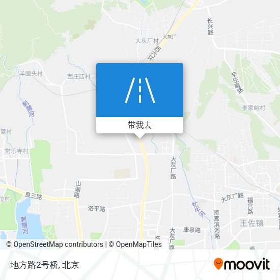 地方路2号桥地图