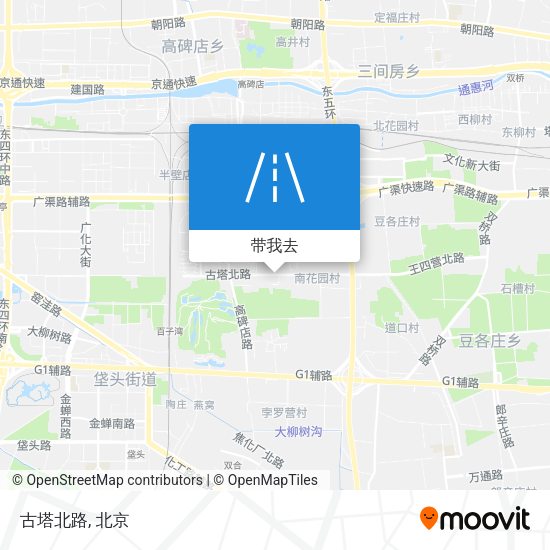 古塔北路地图