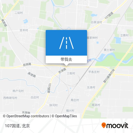 107国道地图
