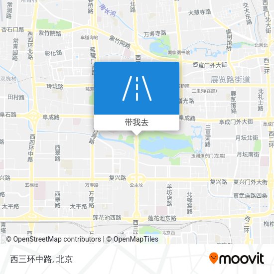 西三环中路地图