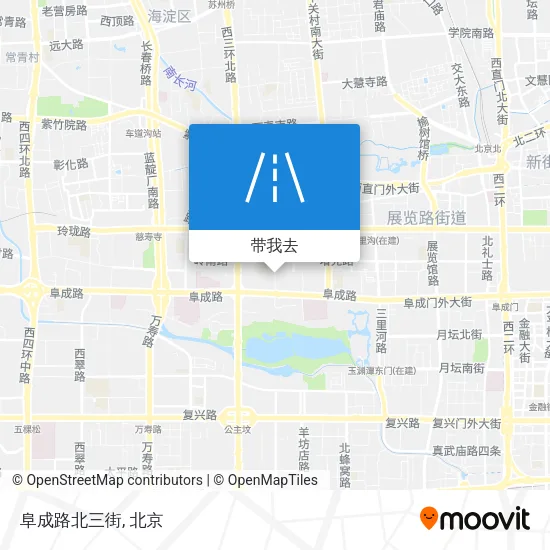 阜成路北三街地图