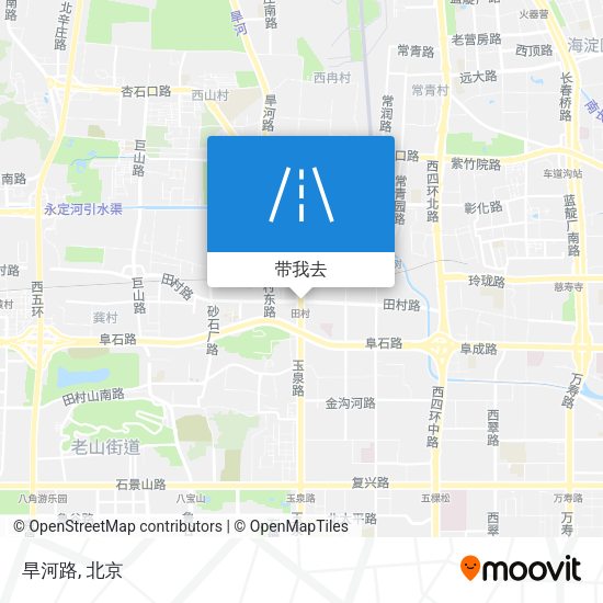 旱河路地图