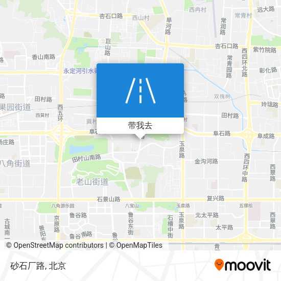 砂石厂路地图