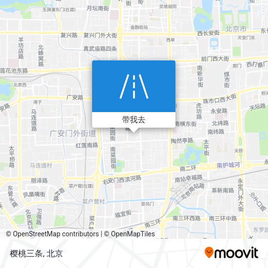 樱桃三条地图