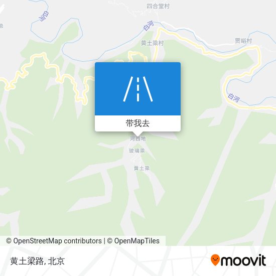 黄土梁路地图