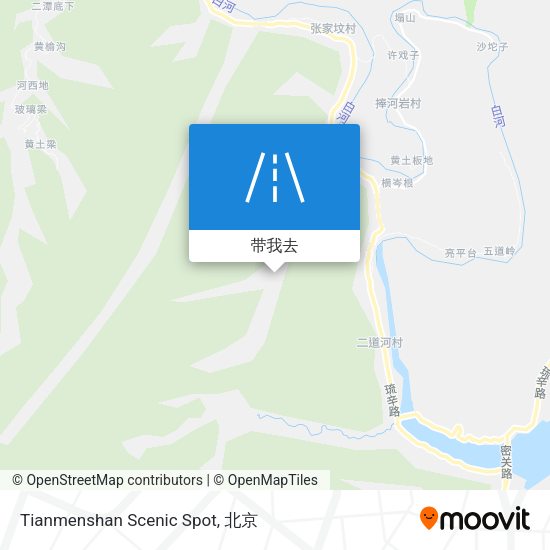 Tianmenshan Scenic Spot地图