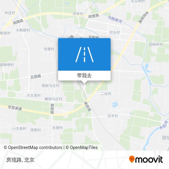 房琉路地图