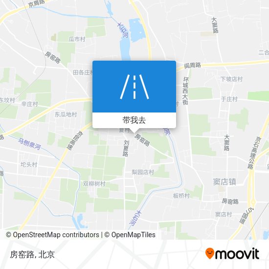 房窑路地图