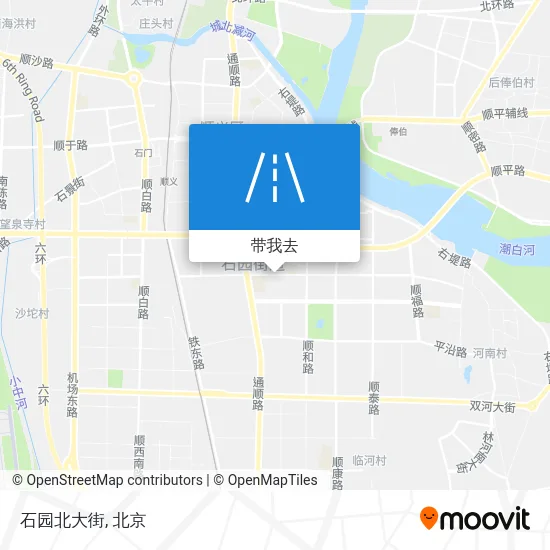 石园北大街地图