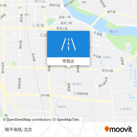 顺平南线地图