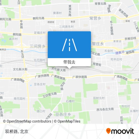 双桥路地图