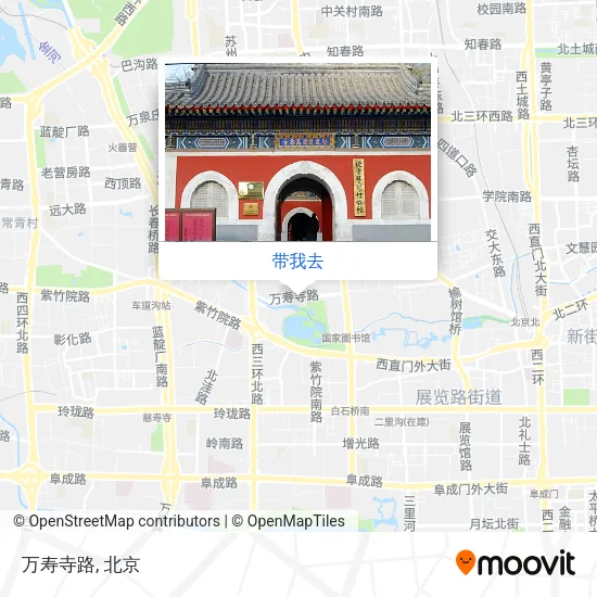 万寿寺路地图