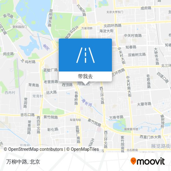 万柳中路地图