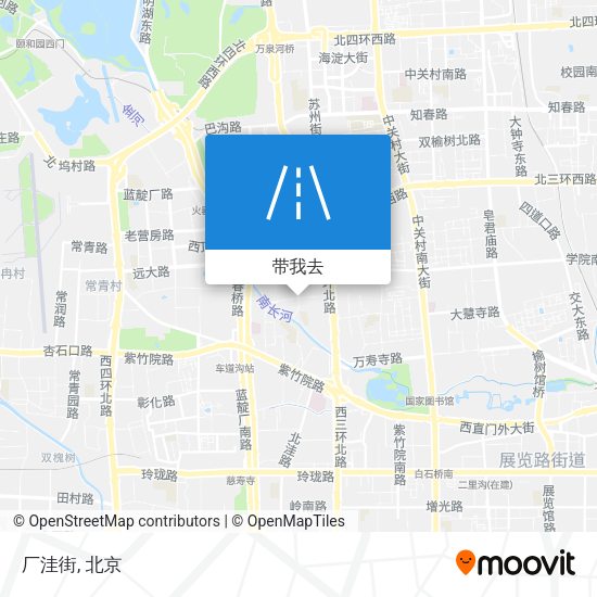 厂洼街地图