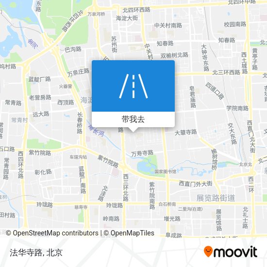 法华寺路地图