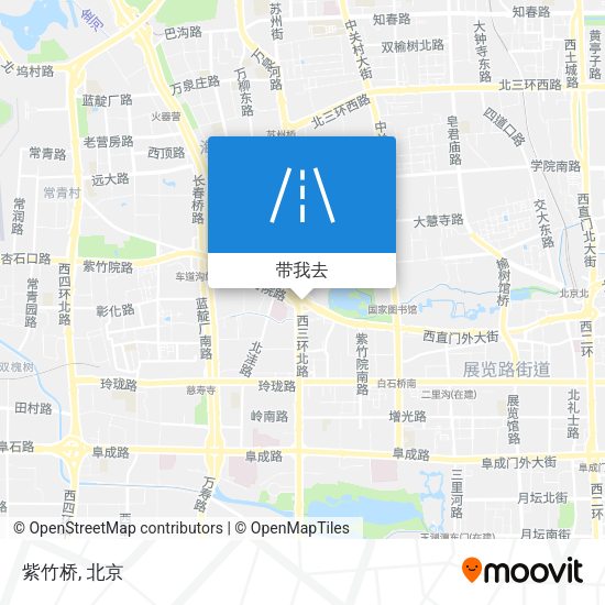 紫竹桥地图