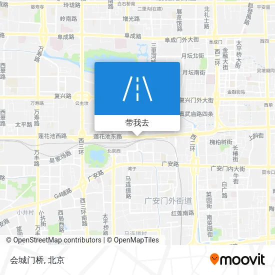 会城门桥地图