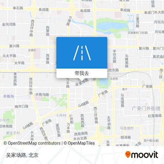 吴家场路地图
