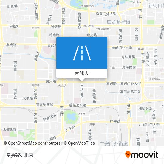 复兴路地图