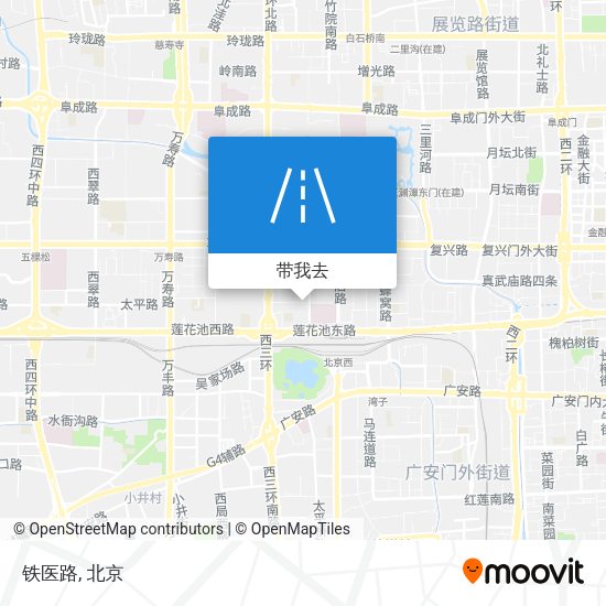 铁医路地图