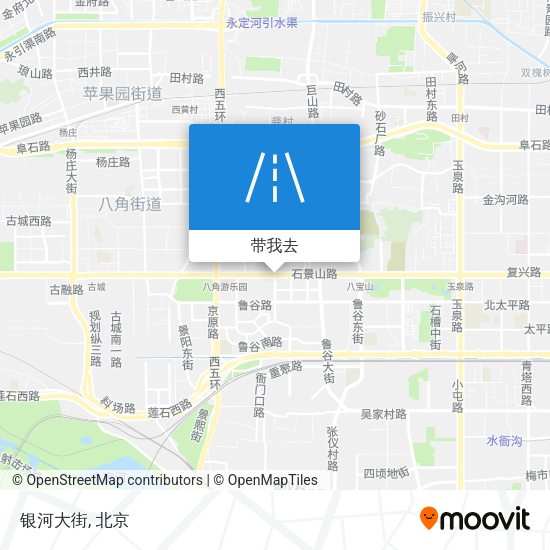 银河大街地图