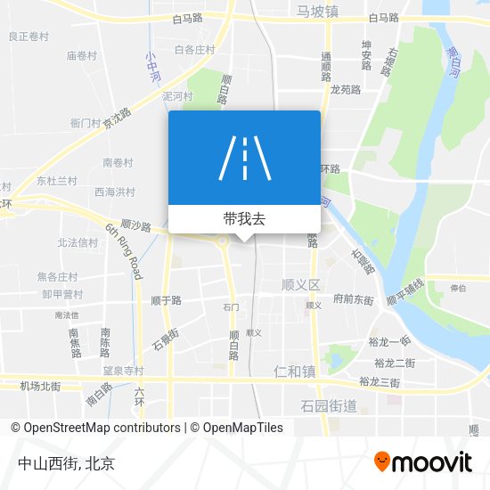 中山西街地图