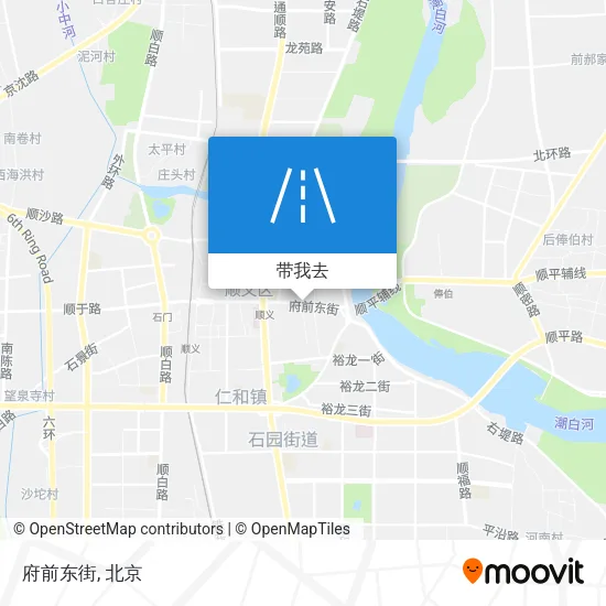 府前东街地图