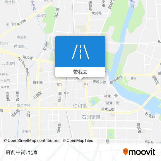府前中街地图