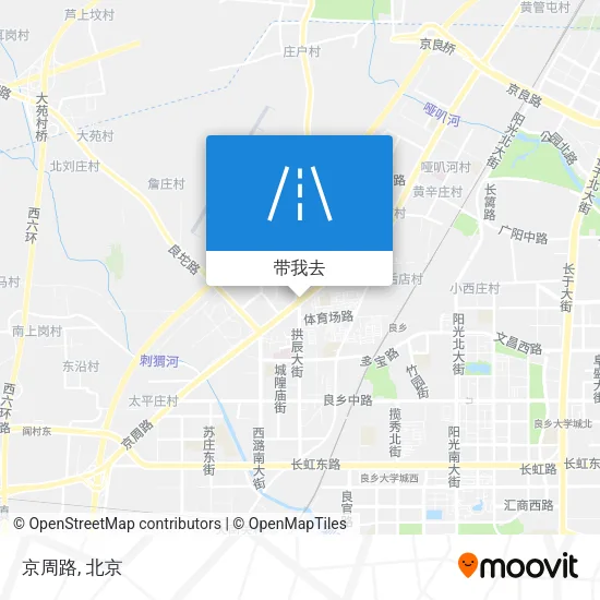 京周路地图